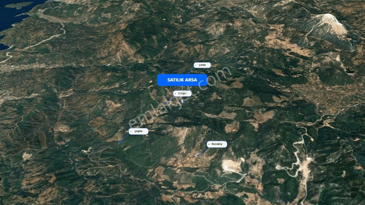 Muğla Fethiye Çengerde 1318 M2 Satılık Arsa