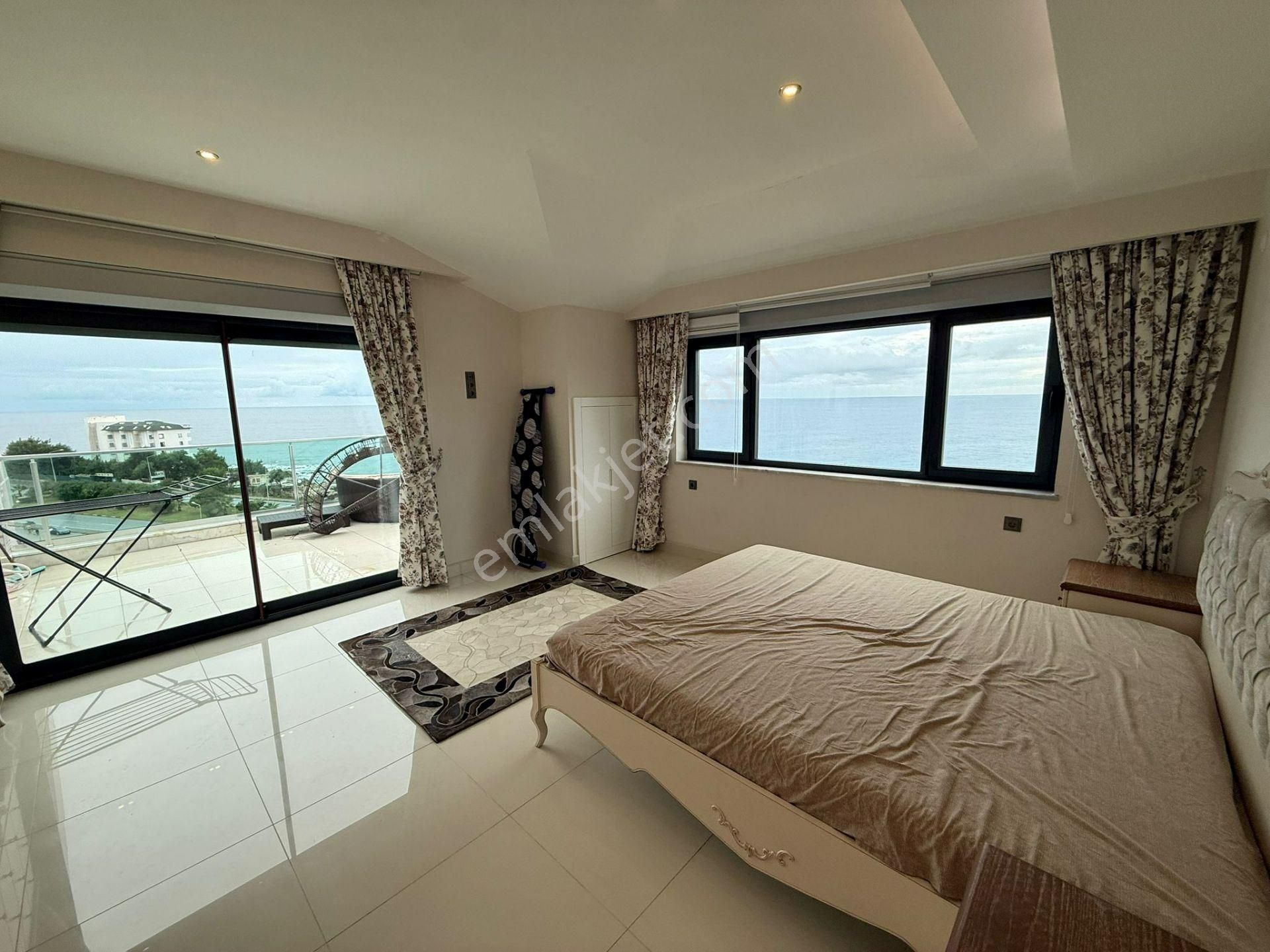 Alanya/kargıcak Muhteşem Lüks Mobilyalı Deniz Manzaralı 3+1 Penthouse - Görsel 19