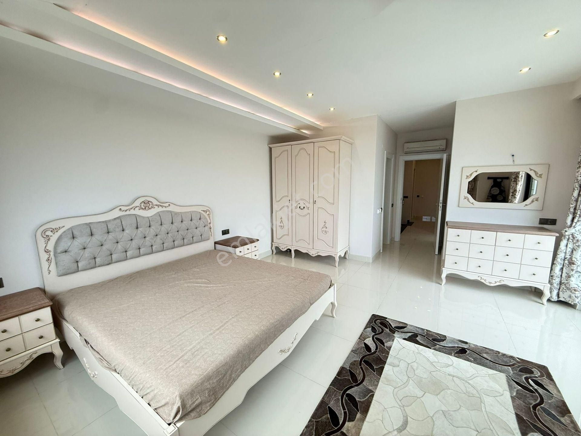 Alanya/kargıcak Muhteşem Lüks Mobilyalı Deniz Manzaralı 3+1 Penthouse - Görsel 14