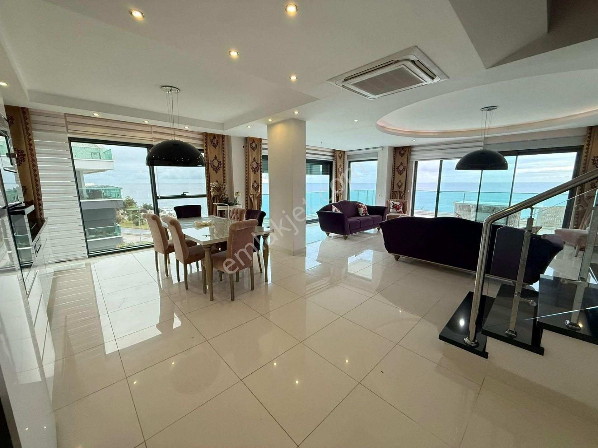 Alanya/kargıcak Muhteşem Lüks Mobilyalı Deniz Manzaralı 3+1 Penthouse - Görsel 29