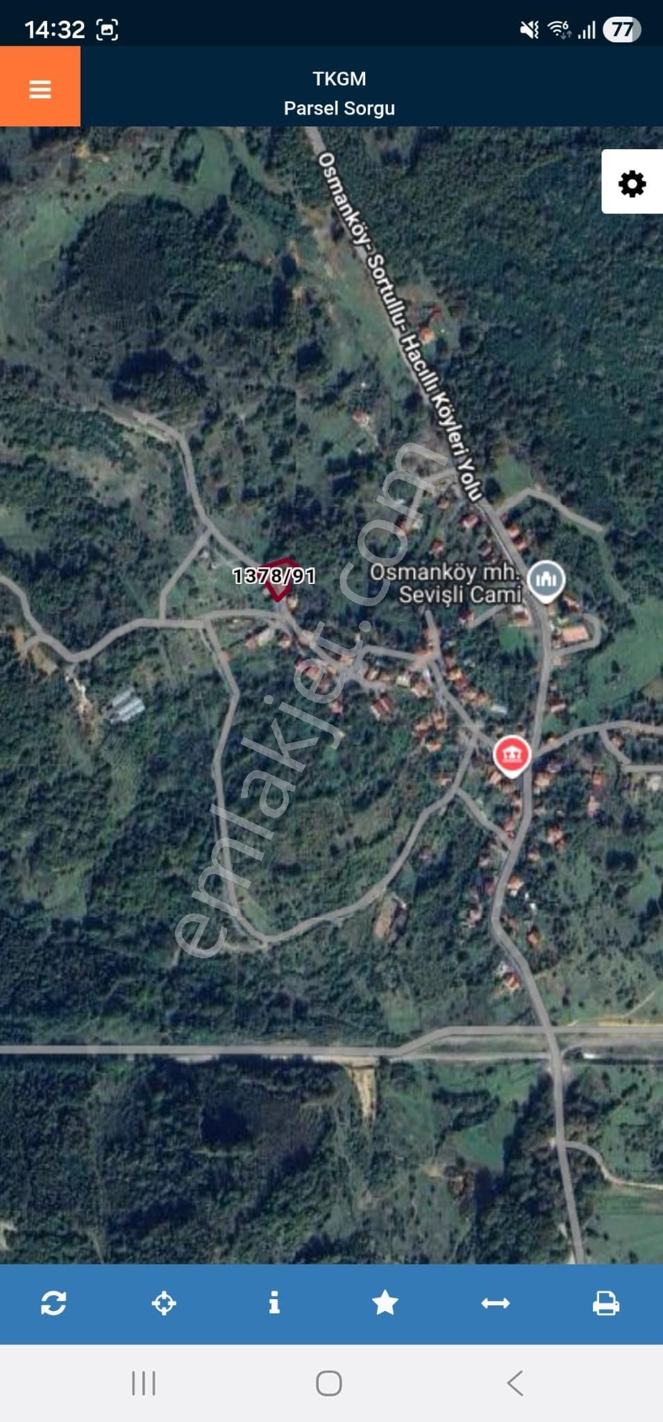 Şile Osmanköy Mah. Konut / Villa İmarlı Satılık 1.050m2 Arsa - Görsel 4