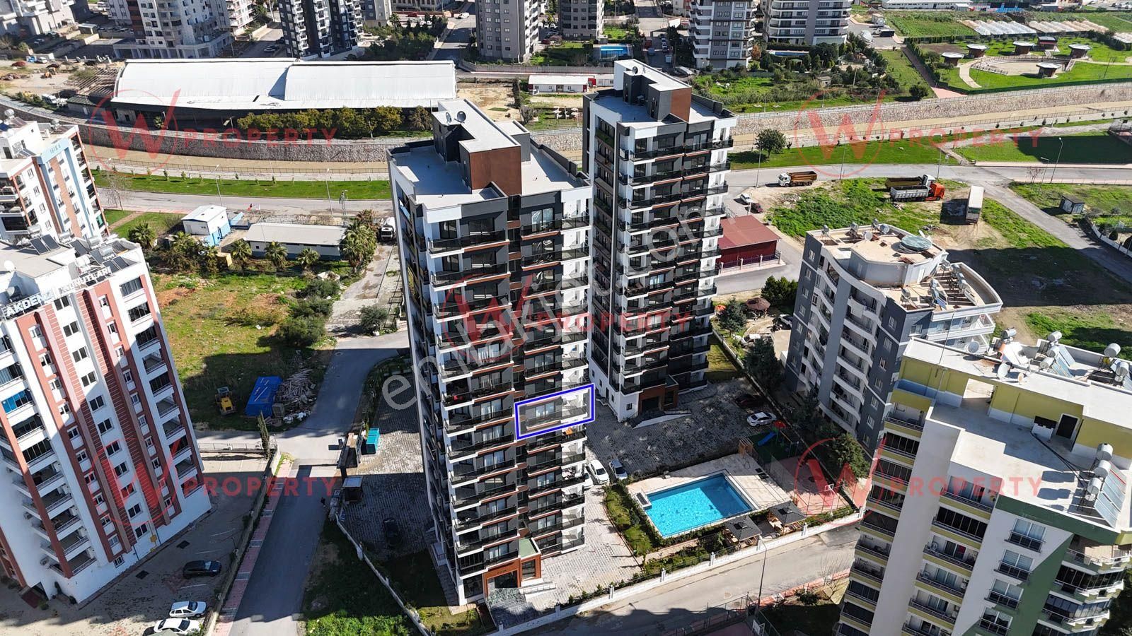 W Property'den Merkez Mah.de Oturuma Hazır Site İçerisinde 3+1