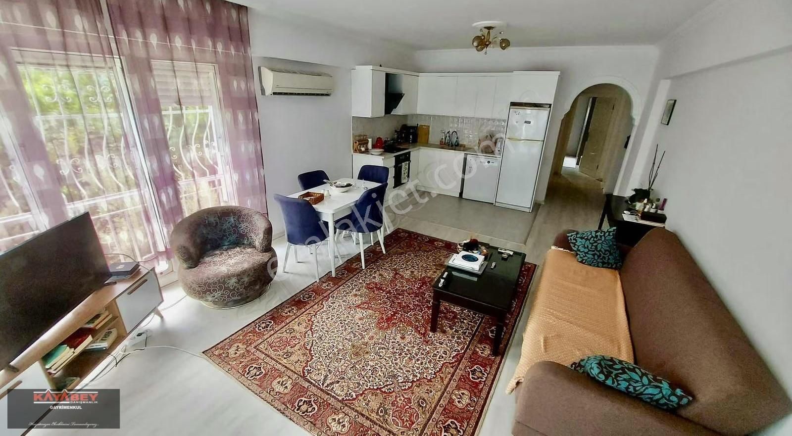 Güzeloba Örnekköy Plaja 500mt 2+1-100m2 Eşyalı Havuzlu Site