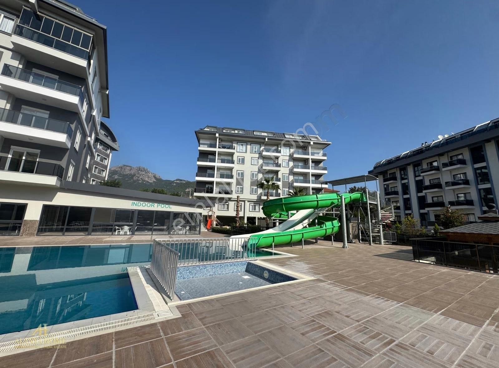 Oba' Full Aktivite 1+1 Full Eşyalı Çift Balkonlu Havuz Manzaralı - Görsel 30
