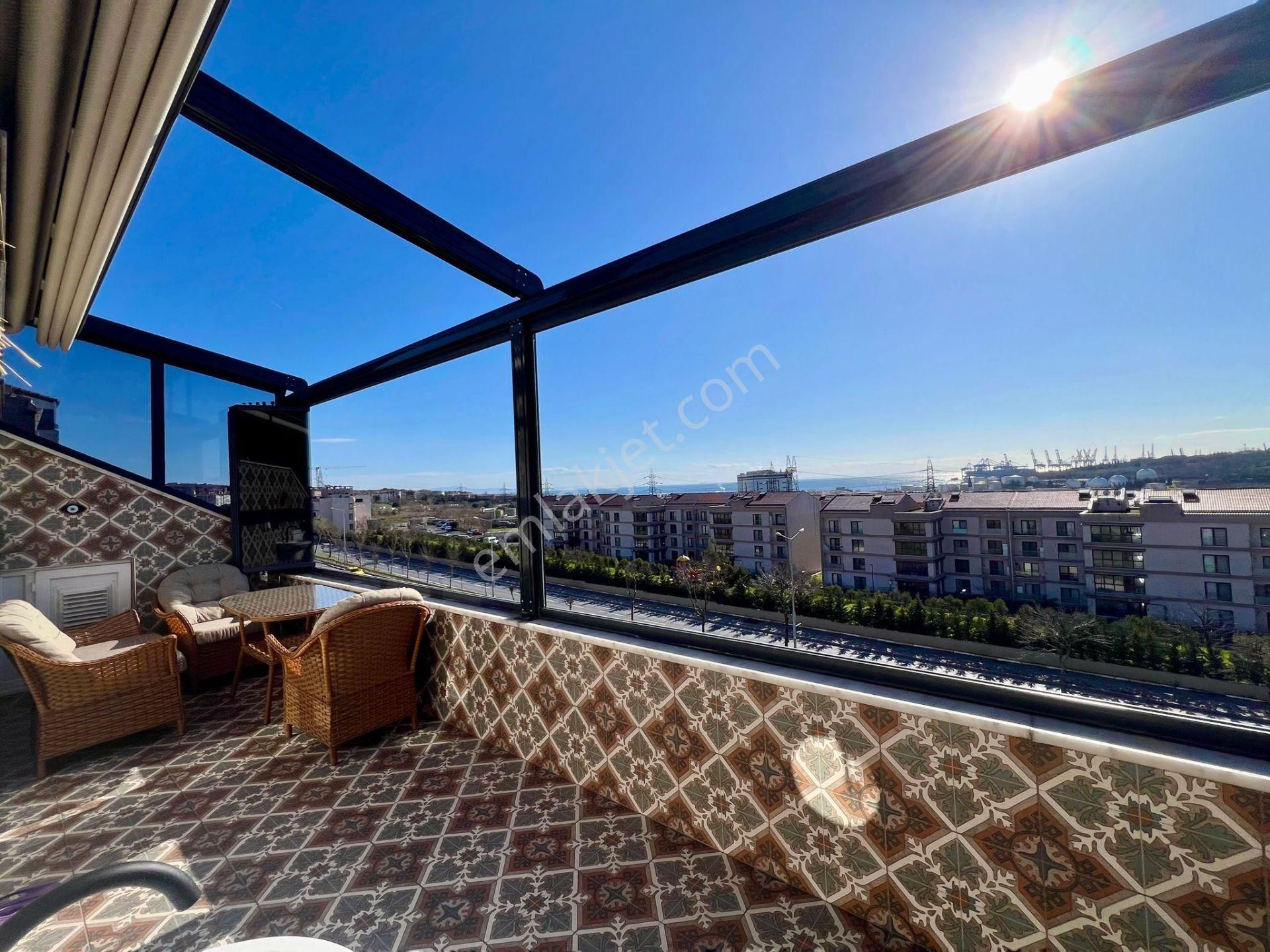 Pegaas'tan Deniz Manzaralı 3+2 Lüx Dublex Satılık Daire - Görsel 2