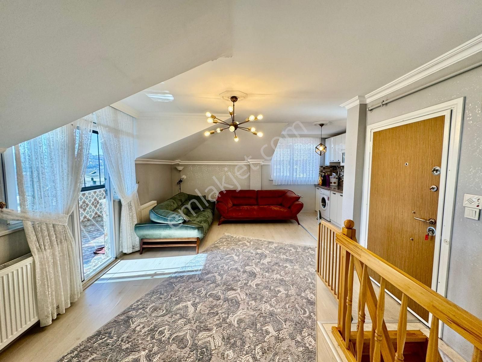 Pegaas'tan Deniz Manzaralı 3+2 Lüx Dublex Satılık Daire - Görsel 4