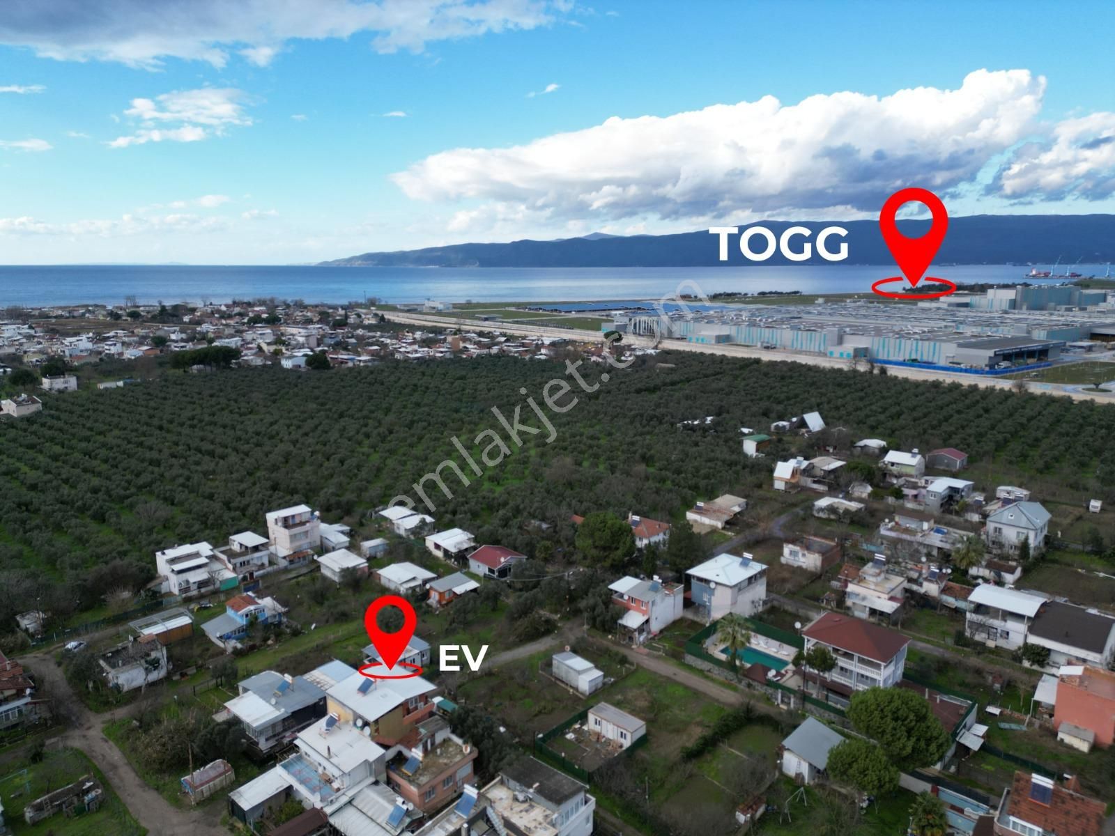 Kristal Marin'den Gemlik Kumsazda Satılık Müsatakil - Görsel 11