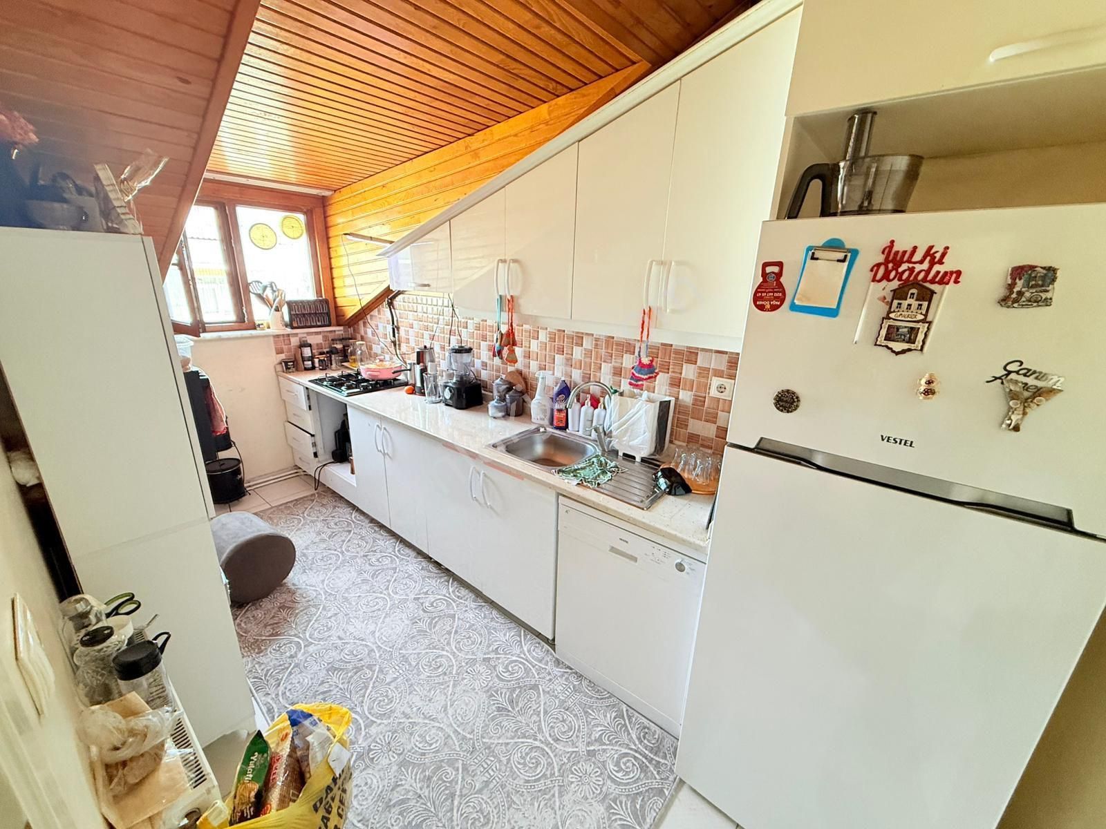 Pusula İnşaat'tan Uğurmumcu Mah. 2+1 90m2 Asansörlü Satılık Çatı Katı - Görsel 11