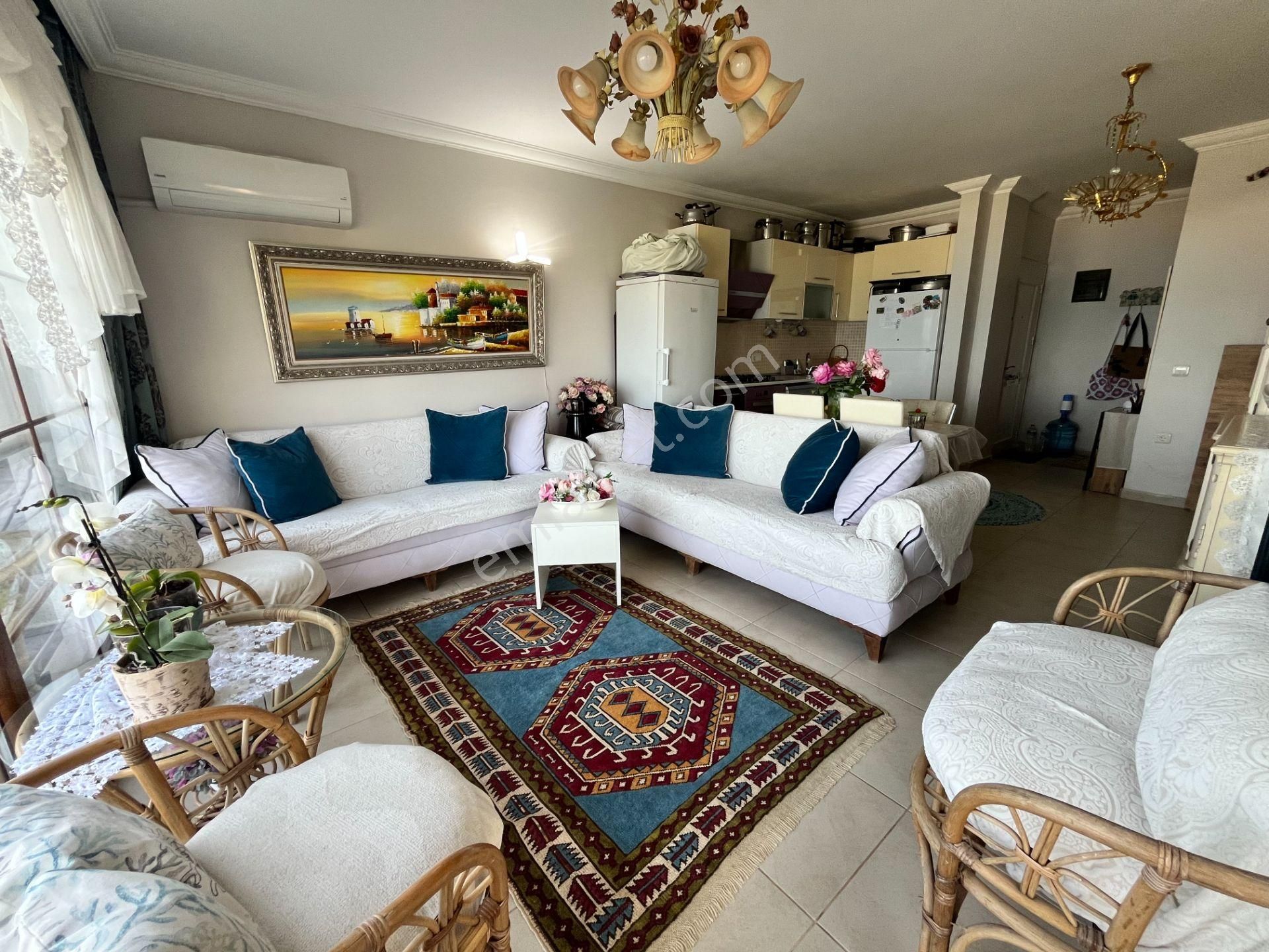 Muğla/milas/güllük'te Site İçerisinde 2+1 Mobilyalı Ve Bahçeli Kiralık Daire - Görsel 5