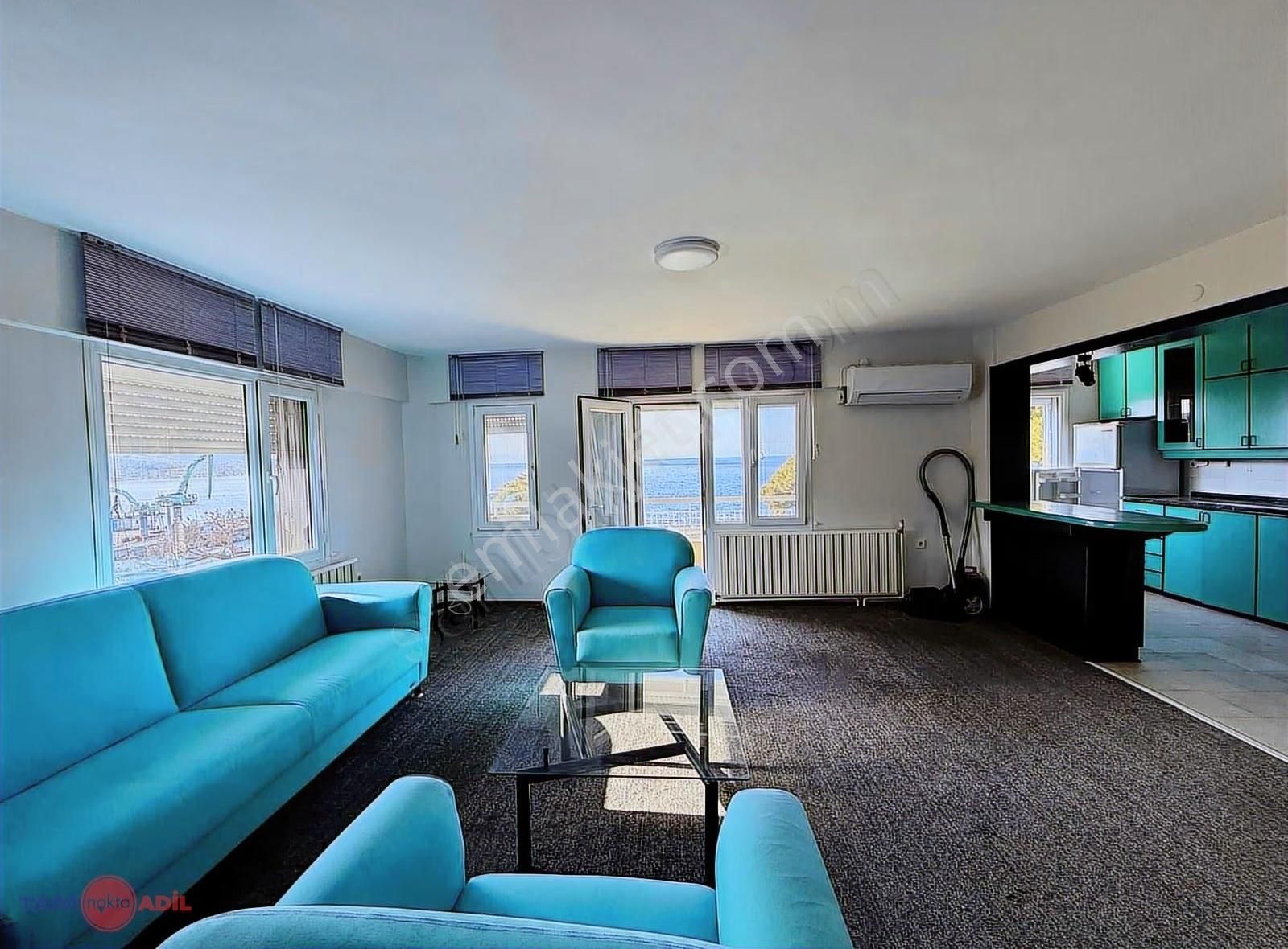 Şehrin Merk Kapanmaz Deniz Manzaralı Köşe 3+1 Kiralık Dubleks - Görsel 18
