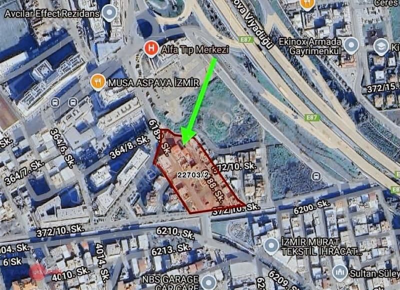 Forum Bornova Karşısı Ento Hast. Arkası 80m2 Fırsat Hisseli Arsa