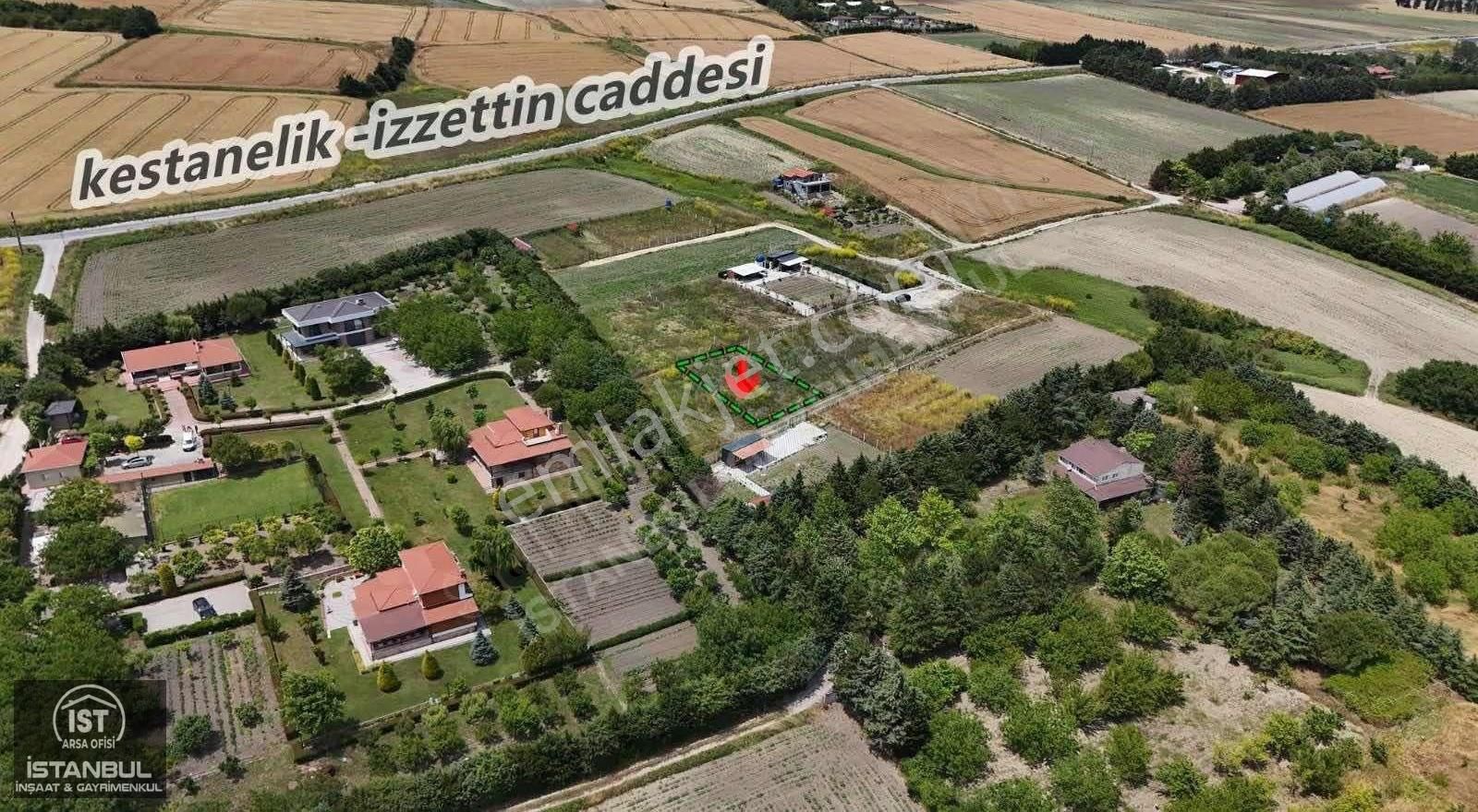 Çatalca Kestanelik'te Tepe Konum Manzaralı Çevrili 625 M2 Arsa - Görsel 4