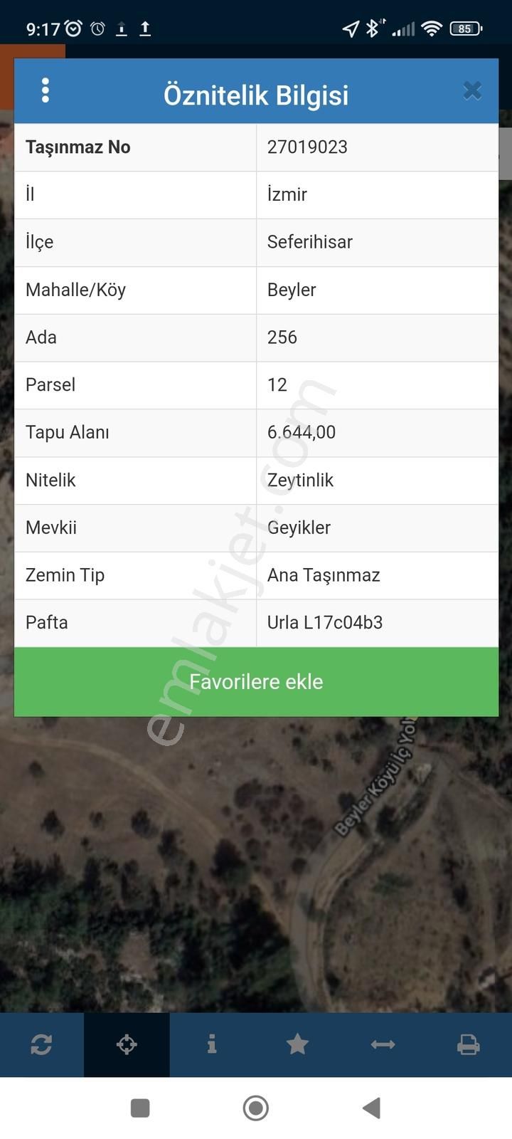 Seferihisar Beylerde Kafa Dinlemelik Konut Yapılabilecek Arsa - Görsel 6