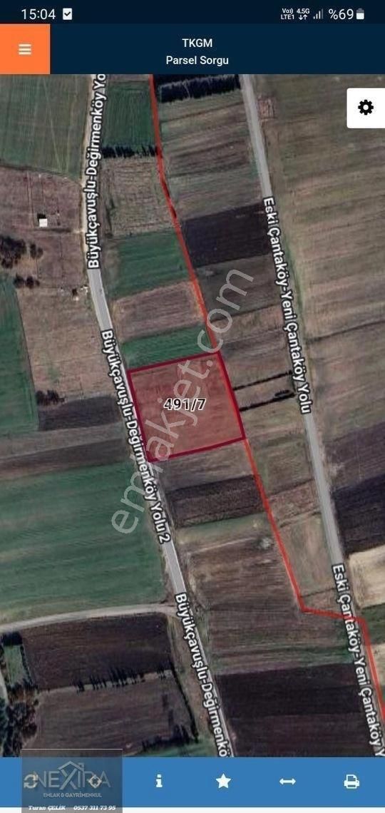 Aa Sılıvrı Değırmenköy’de 302 Metre Asfalta Cephe Satılık Hısselı Tarla - Görsel 5