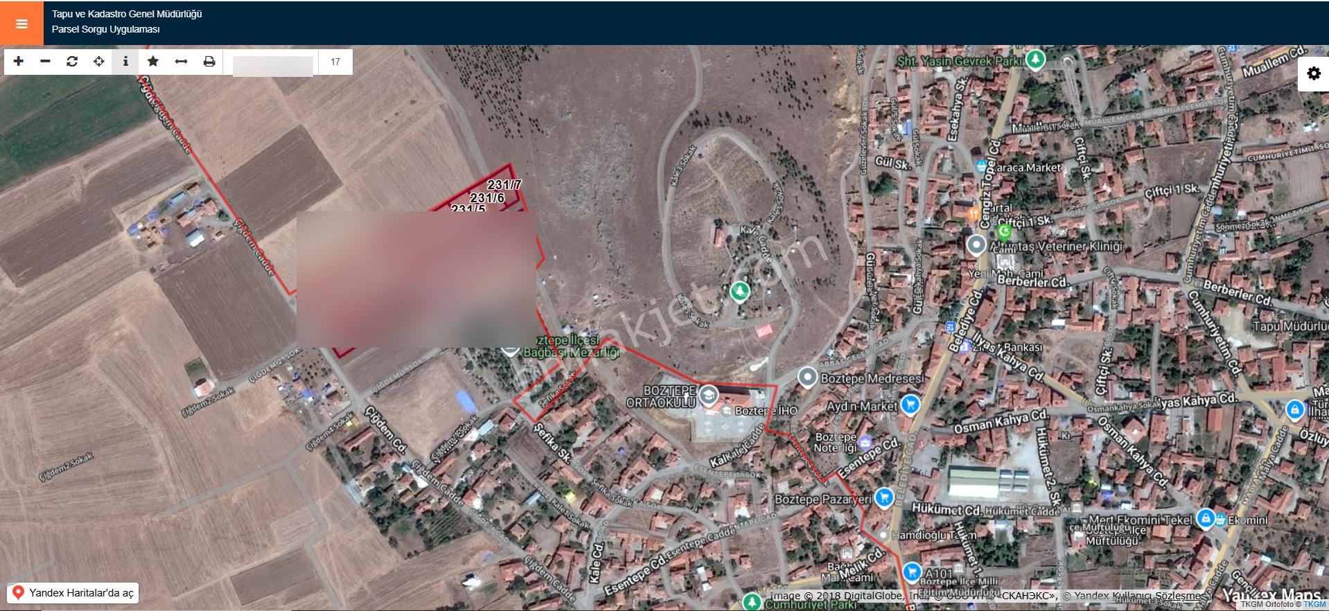 Global'den Boztepe Bağbaşı'nda Satılık 7 Adet Arsa ( Konut İmarlı 875m2 ) - Görsel 9