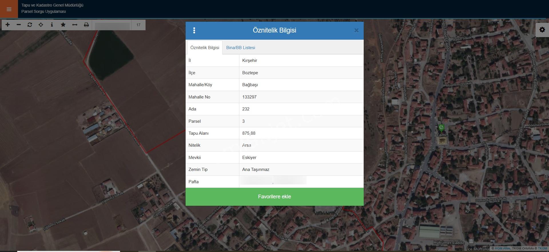 Global'den Boztepe Bağbaşı'nda Satılık 7 Adet Arsa ( Konut İmarlı 875m2 )