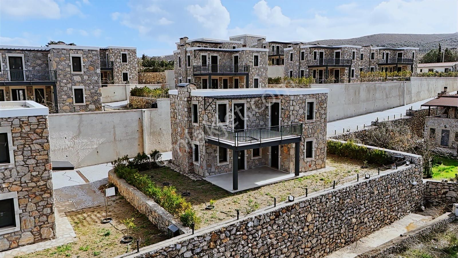 Eski Datça'da Modern Taş Mimari | 500 M² Arsa Payı 3+1 Villa - Görsel 35