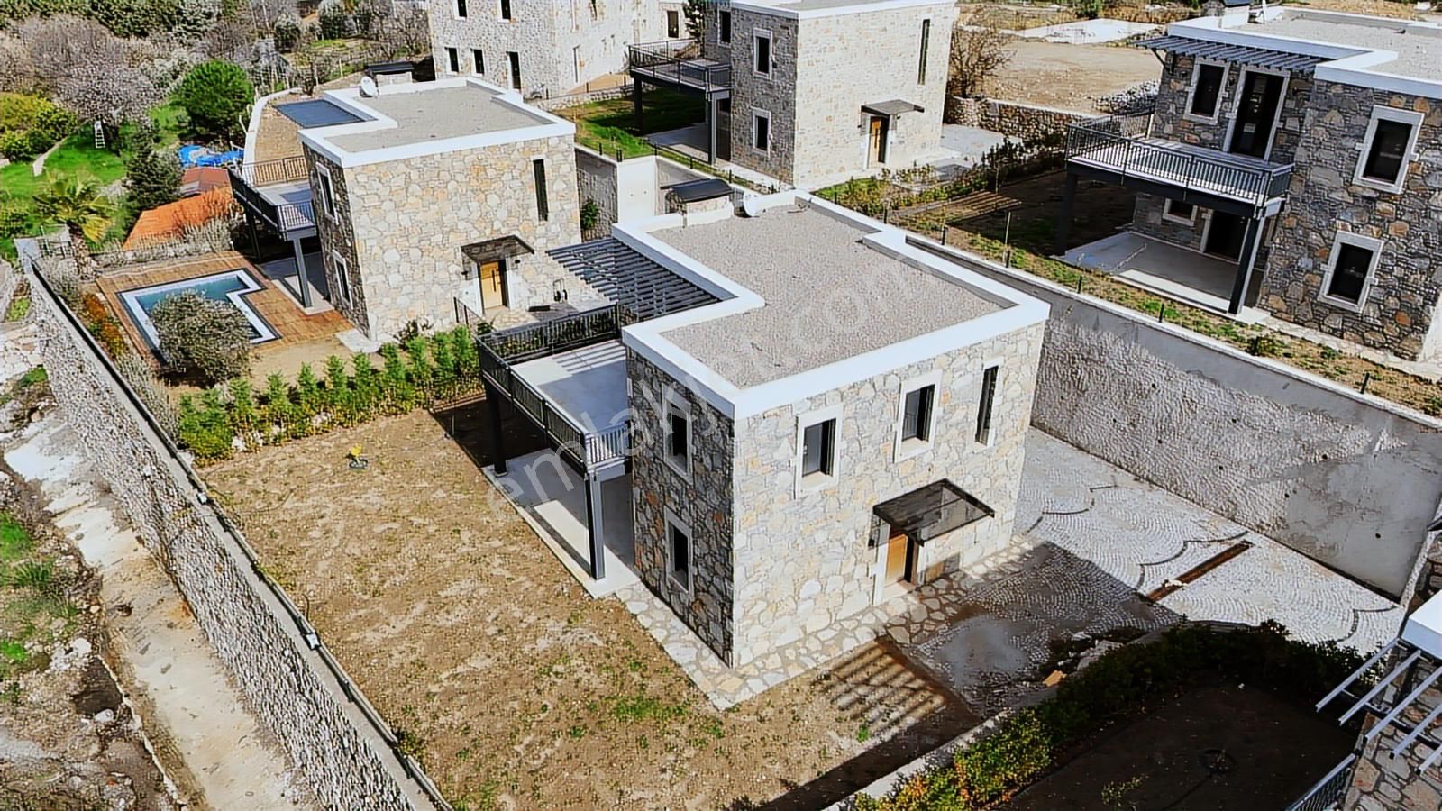 Eski Datça'da Modern Taş Mimari | 500 M² Arsa Payı 3+1 Villa - Görsel 30