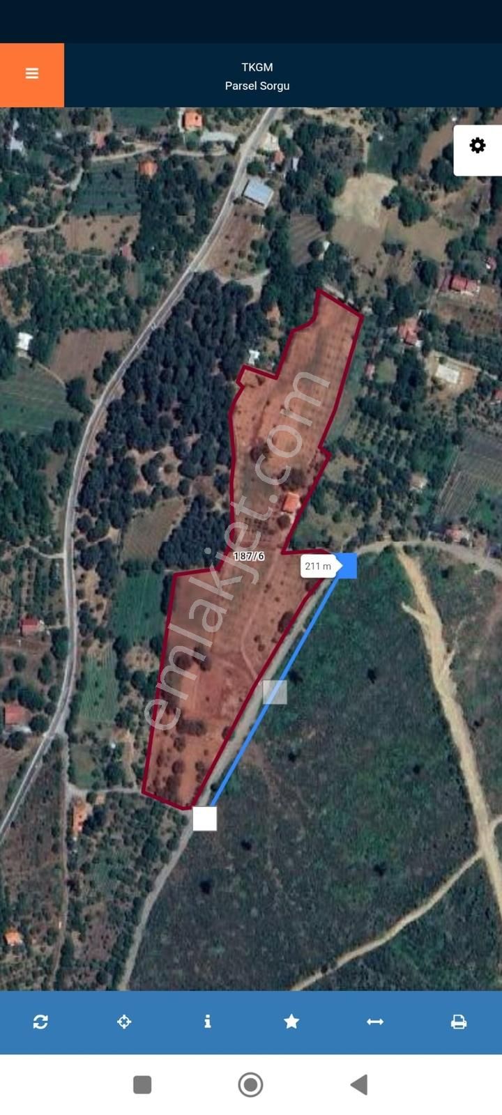 Bayındır Alankıyı'da 8500 M2 Yatırımlık Bahçe - Görsel 12