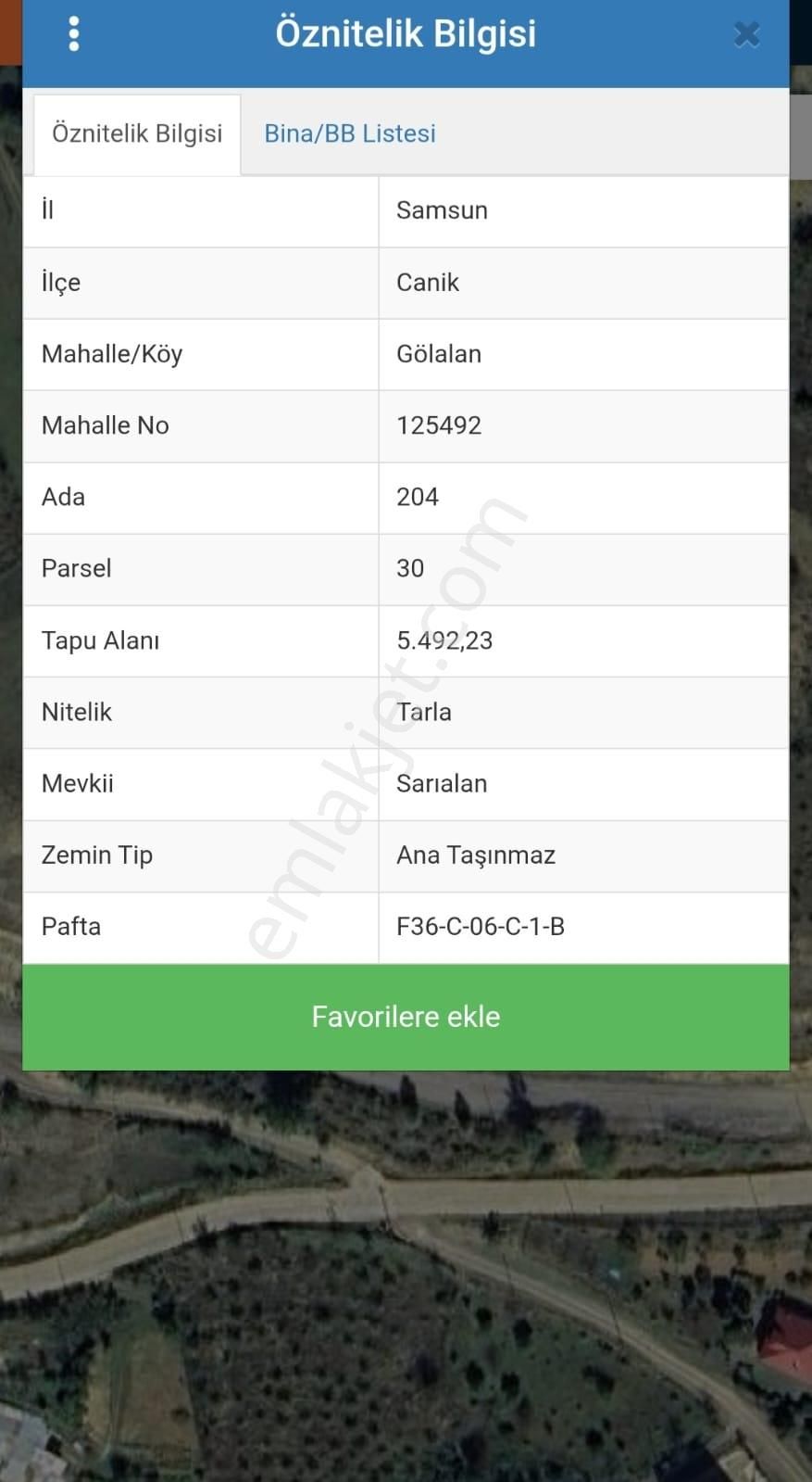 Canik Gölalan'da Doğa Manzaralı Satılık Tarla... - Görsel 6