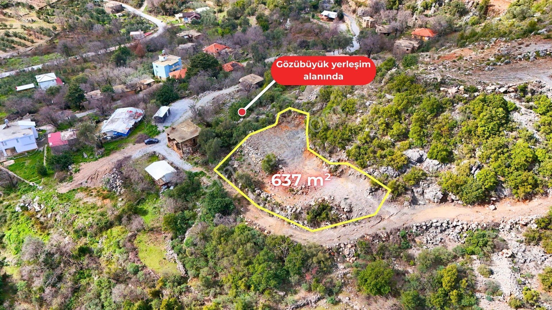 Satılık 637 M² Köyiçi Arazi, Alanya-gözübüyük - Görsel 13