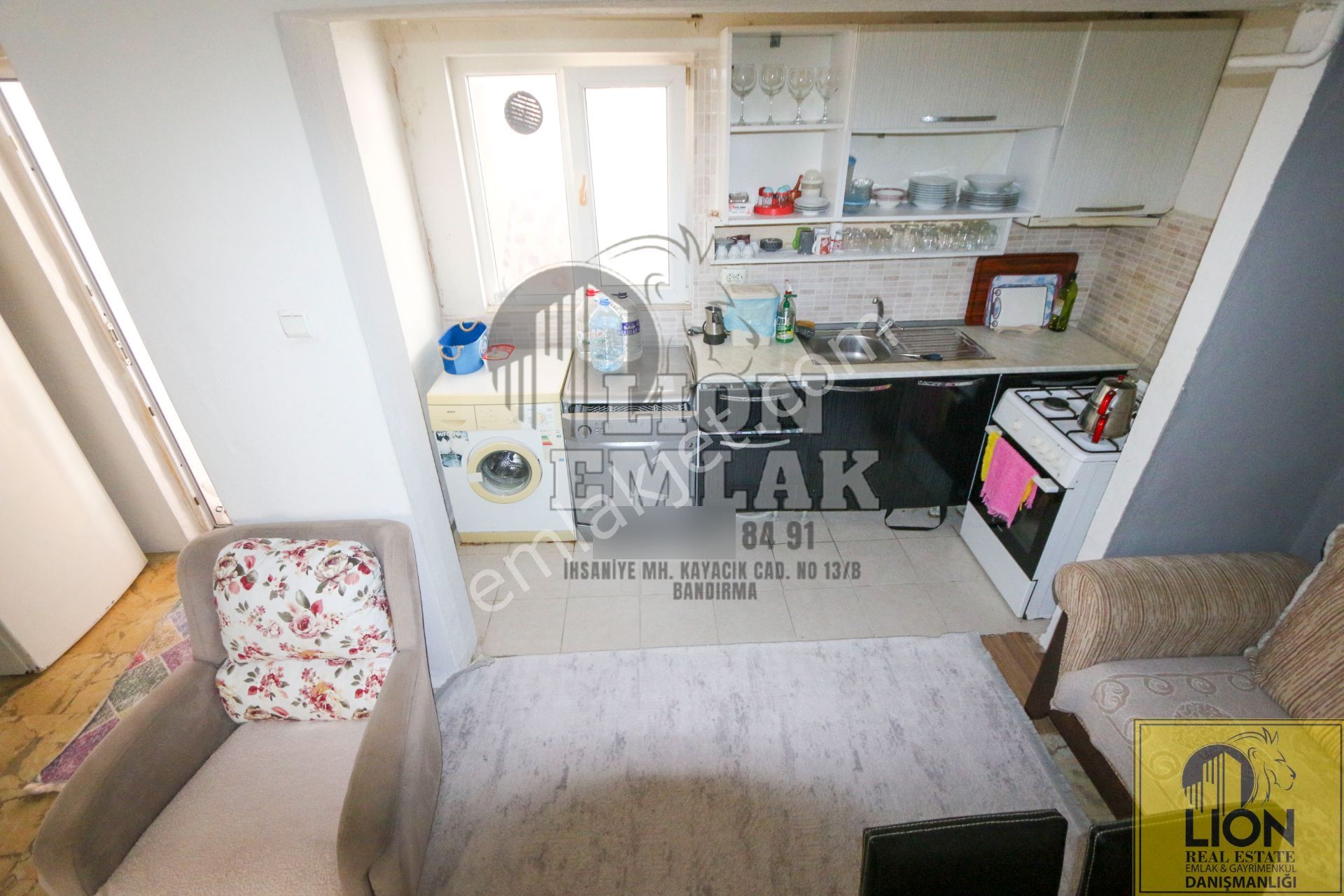 Lıon Emlak'tan İhsaniye Mahallesinde 2+1 Eşyalı Kiralık Daire - Görsel 5