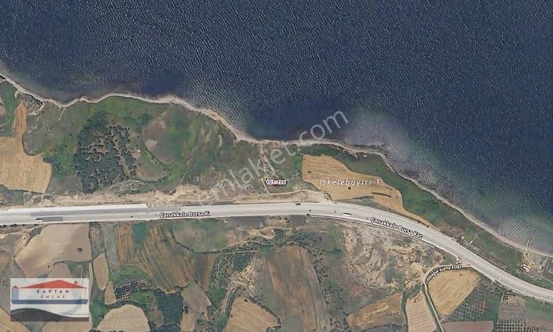 Lapseki, Alpagut Sahili, Deniz Manzaralı, Müstakil Tapulu Arsa - Görsel 3
