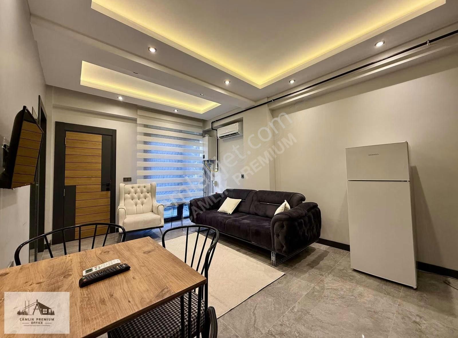 Kınıklı Yunusemre'de Arakat Balkonlu Full Eşyalı Lüks 1+1 Apart - Görsel 9