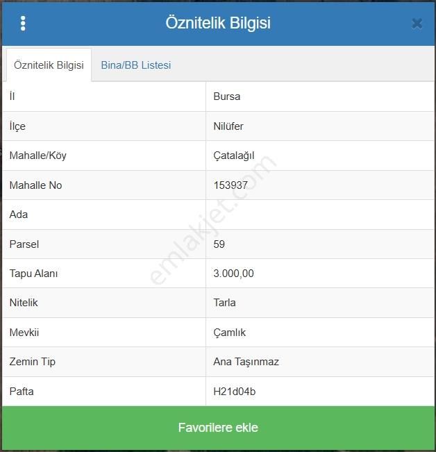 Baytürk Gayrimenkul'den Çatalağıl'da Satılık Tarla - Görsel 6