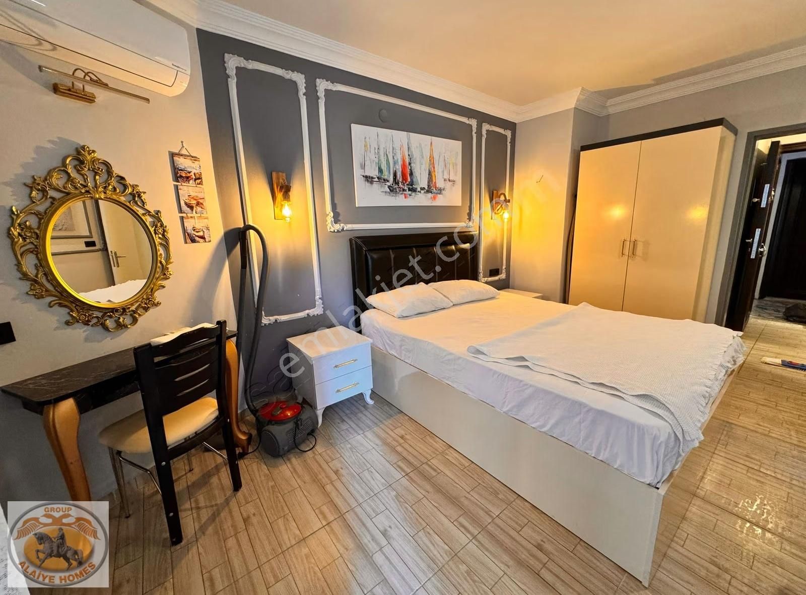 Oba Satılık 1+1 Eşyalı Denize 250 Metre Uzaklıkta Satılık Daire - Görsel 9