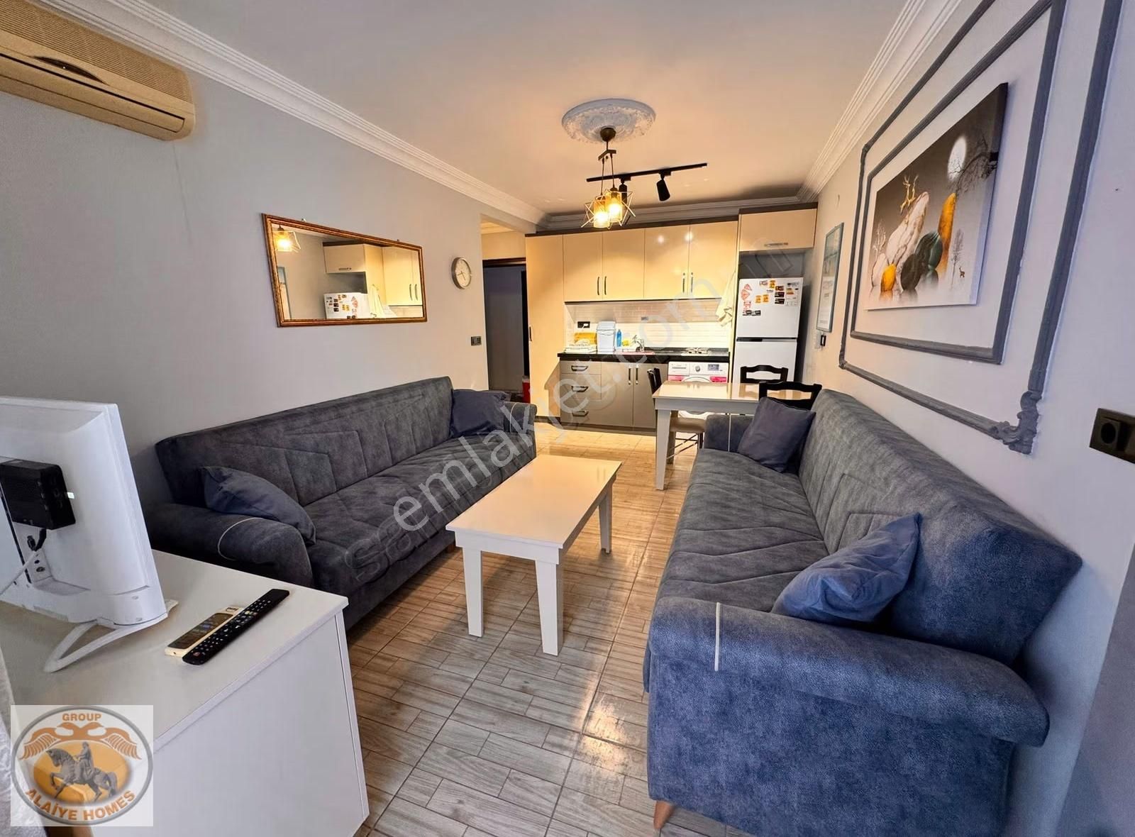 Oba Satılık 1+1 Eşyalı Denize 250 Metre Uzaklıkta Satılık Daire - Görsel 7