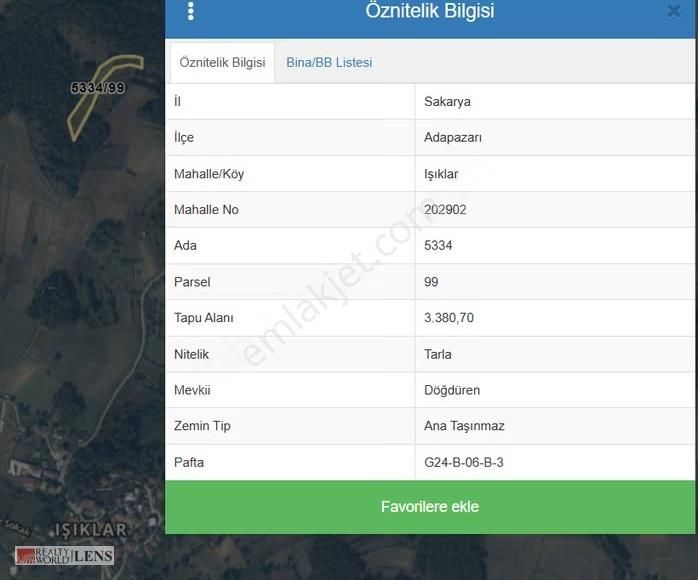 Sakarya Işıklarda Yerleşime Yakın 3.380 M2 Tarla - Görsel 4