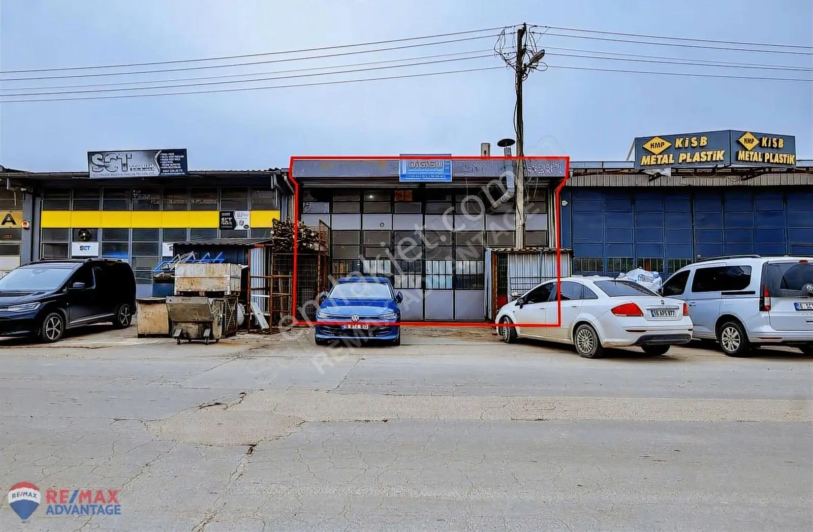 Remax Advantage'dan Beşevler Sanayi Sitesinde Çift Dükkan
