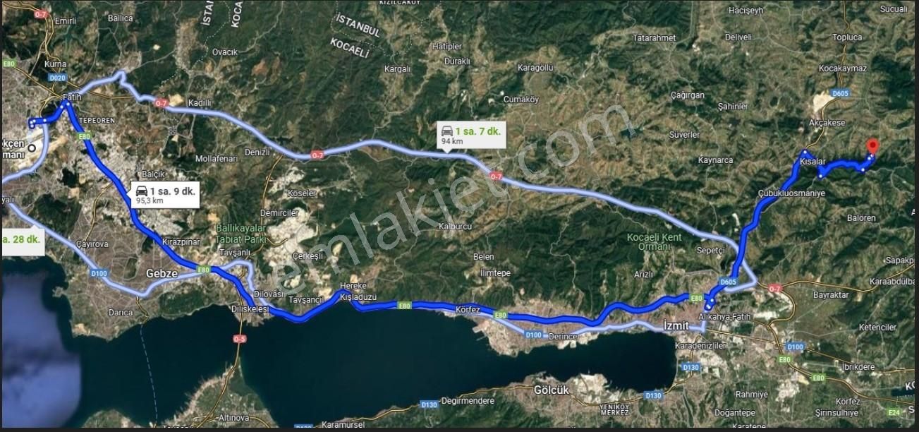 Home Gayrimenkul Den Kocaeli Kandıra Ahmethacılarda 9099m2 Tarla - Görsel 2