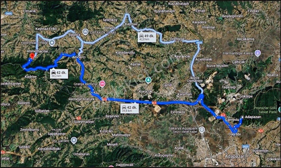 Home Gayrimenkul Den Kocaeli Kandıra Ahmethacılarda 9099m2 Tarla - Görsel 17