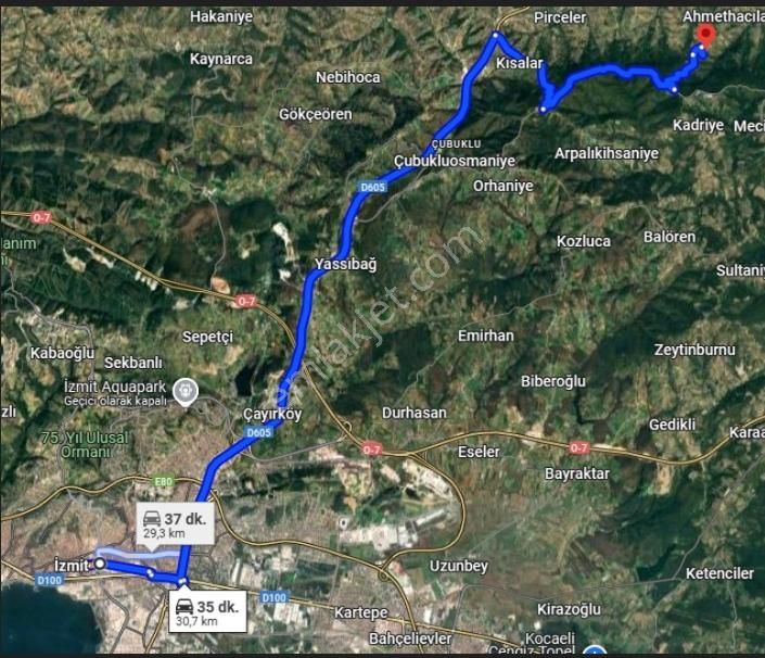 Home Gayrimenkul Den Kocaeli Kandıra Ahmethacılarda 9099m2 Tarla - Görsel 3