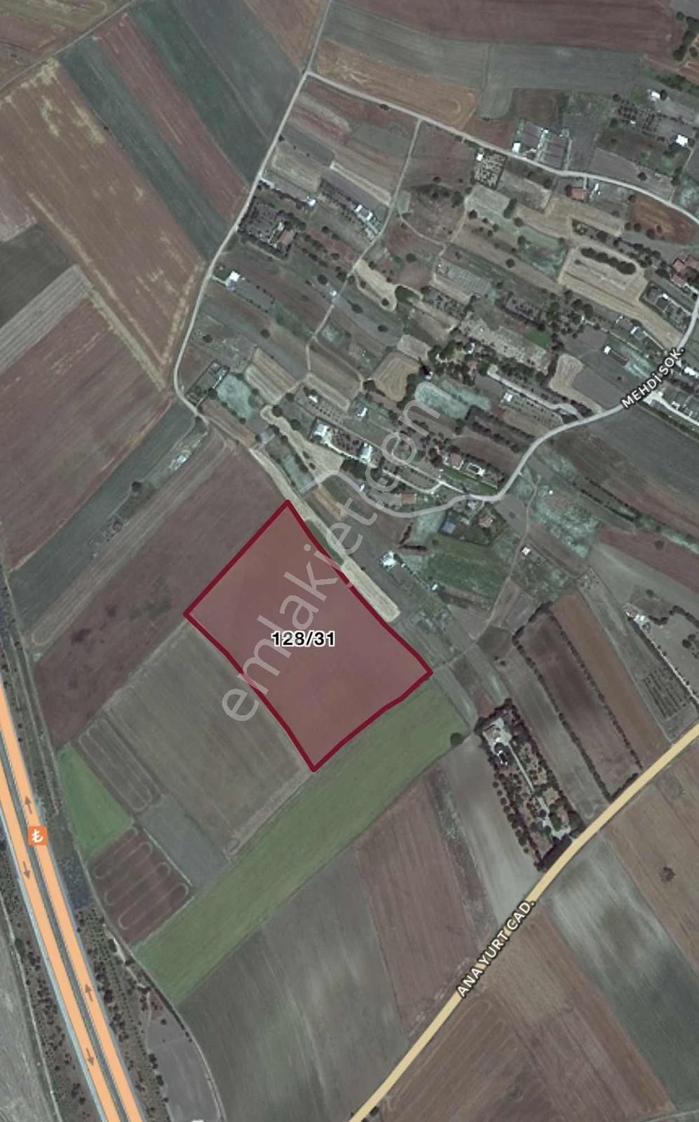 Yatırımcıya Altın Fırsat! İmar Dibinde Otoyol Yanı Satılık Yer!