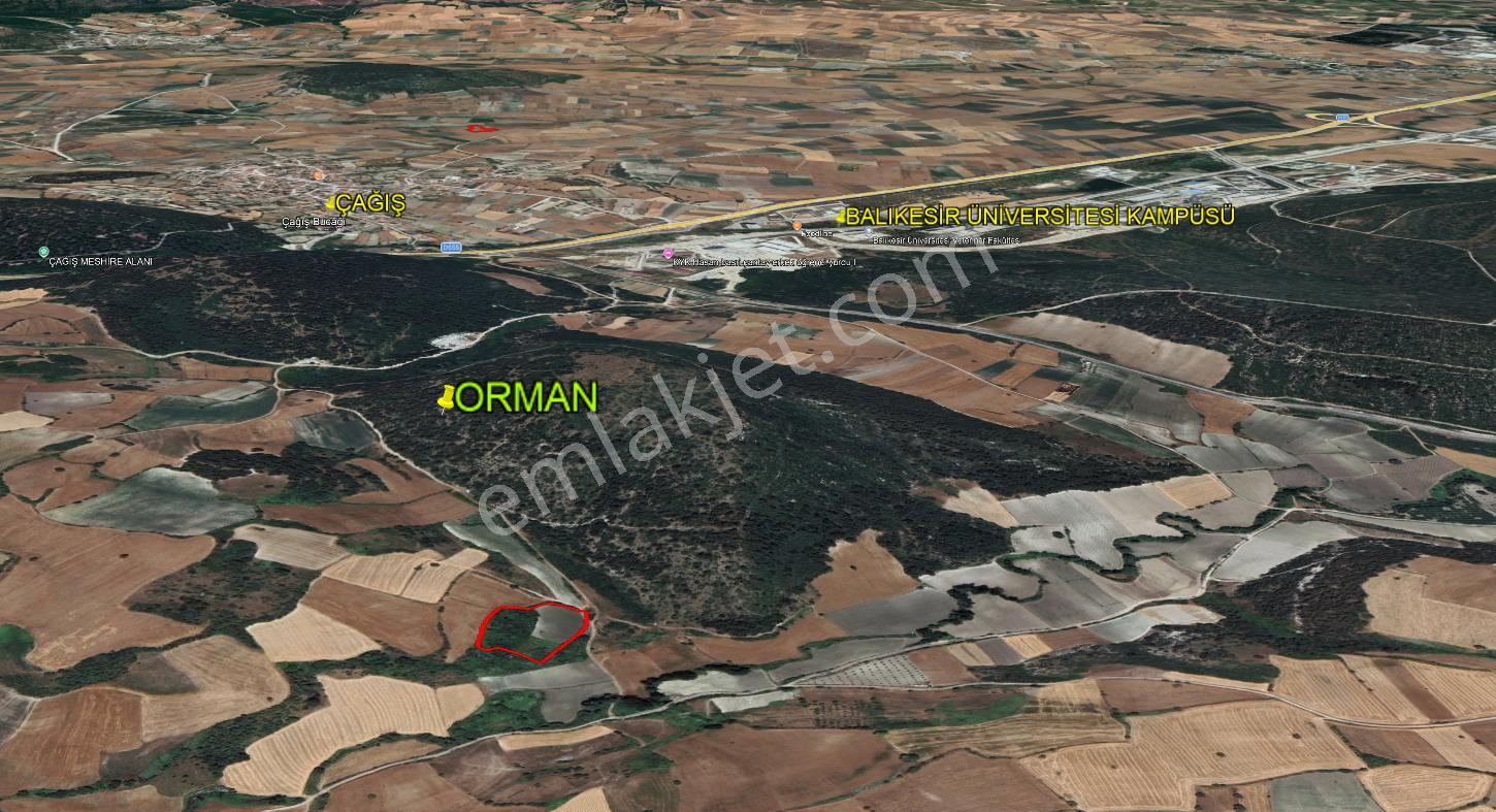 El/ya' Dan Bigadiç Çağış 6910 M2 Tarla - Görsel 9