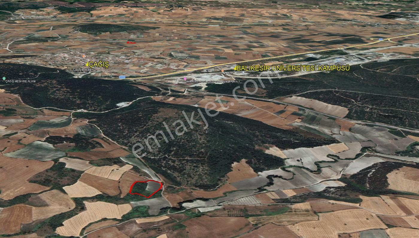 El/ya' Dan Bigadiç Çağış 6910 M2 Tarla