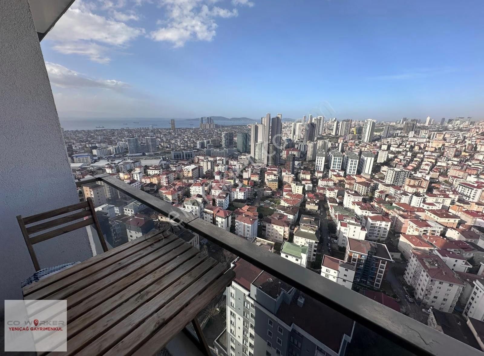 Hill Kartal'da 21.kat Eşyalı Deniz Manzaralı Kiralık 2+1 Daire - Görsel 12