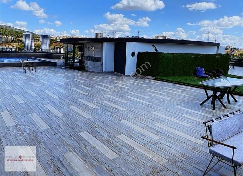 Hill Kartal'da 21.kat Eşyalı Deniz Manzaralı Kiralık 2+1 Daire - Görsel 8