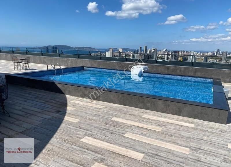 Hill Kartal'da 21.kat Eşyalı Deniz Manzaralı Kiralık 2+1 Daire - Görsel 32