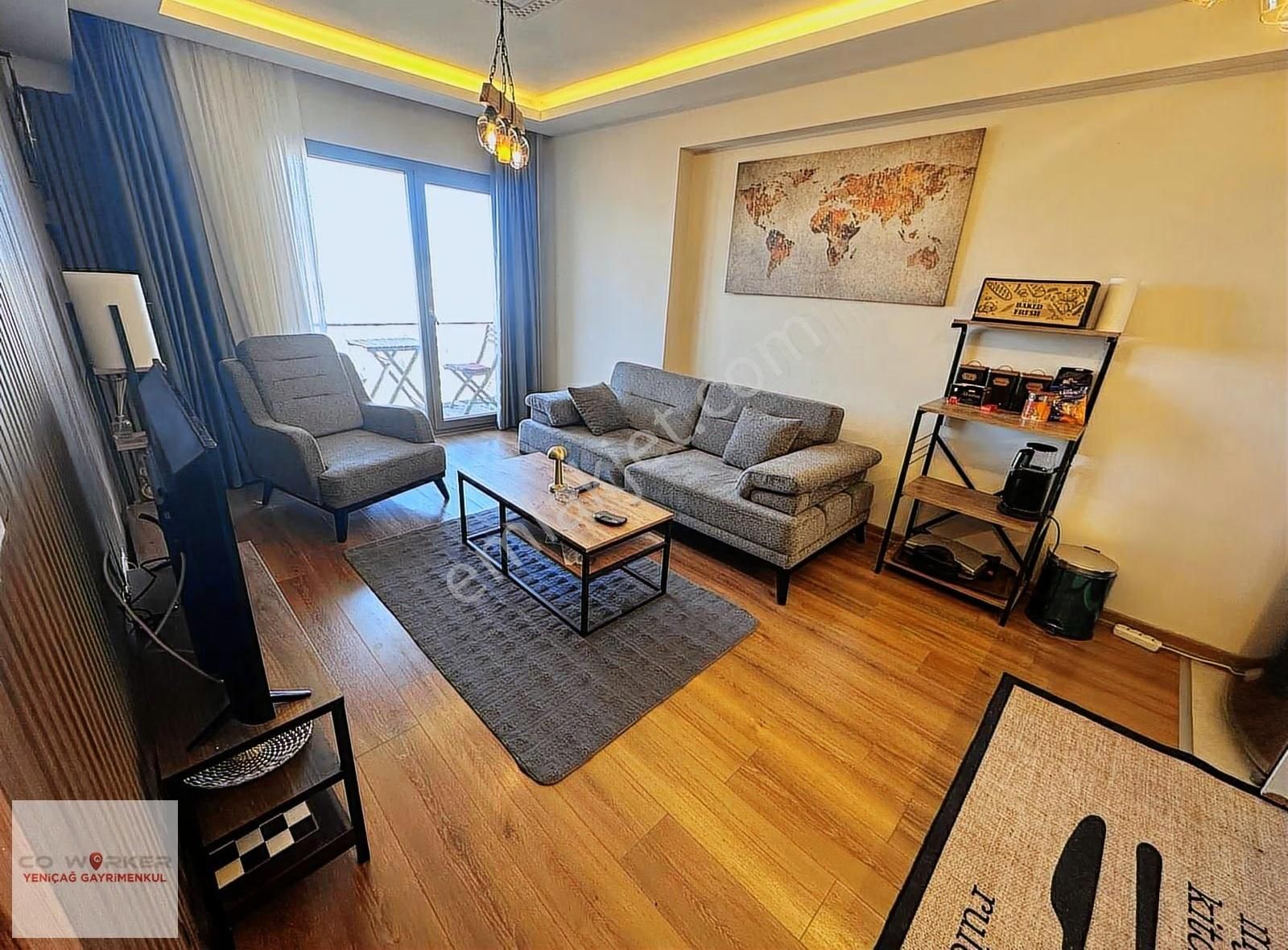 Hill Kartal'da 21.kat Eşyalı Deniz Manzaralı Kiralık 2+1 Daire