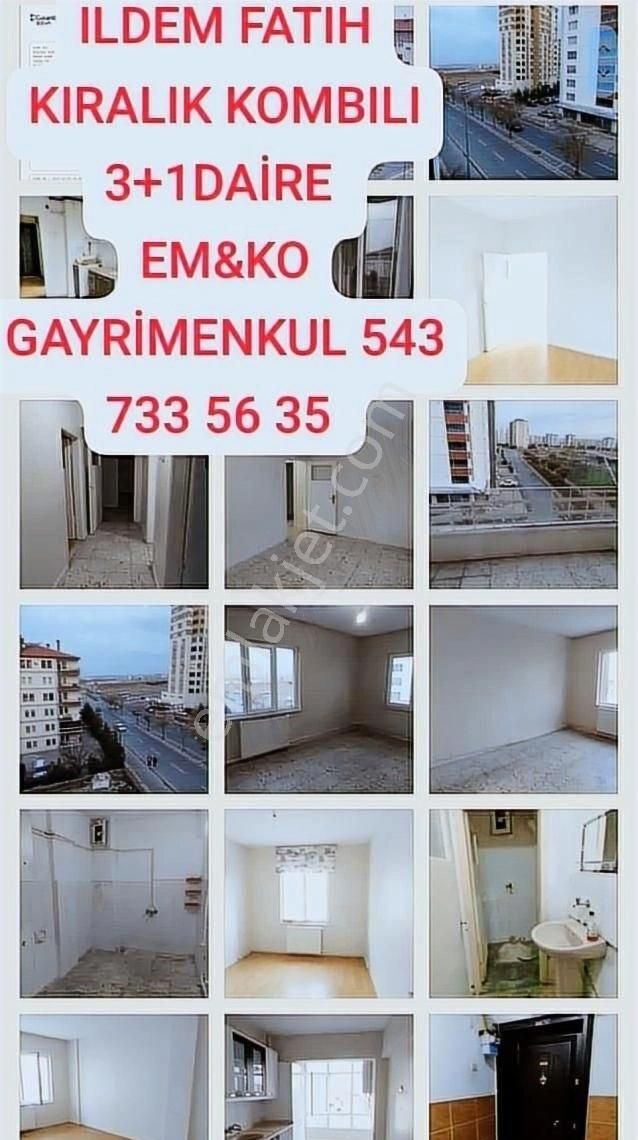Kayseri Melikgazi Kiralık 3+1daire Ev Konut Kombili