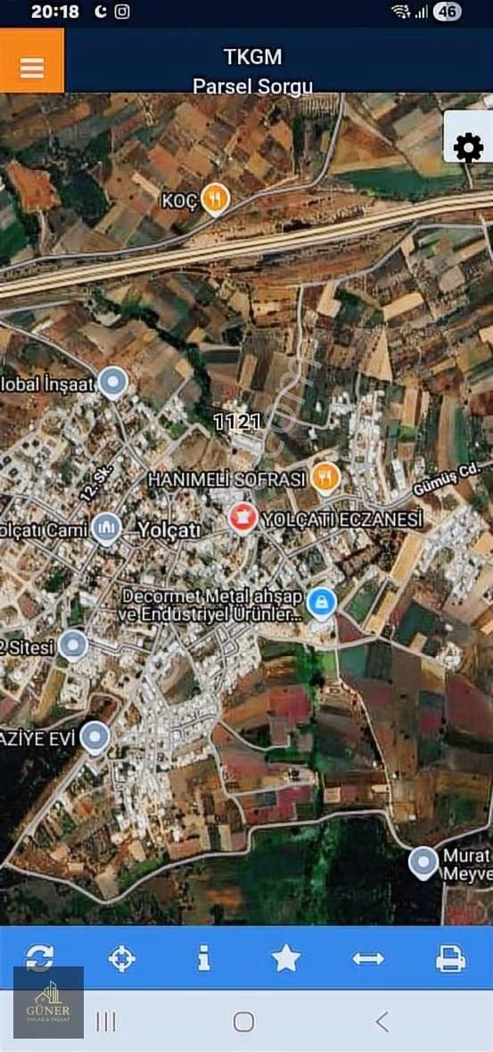 Bursa Nilüfer Yolçatı Satılık Hisseli 391 M Kare Arsa - Görsel 3