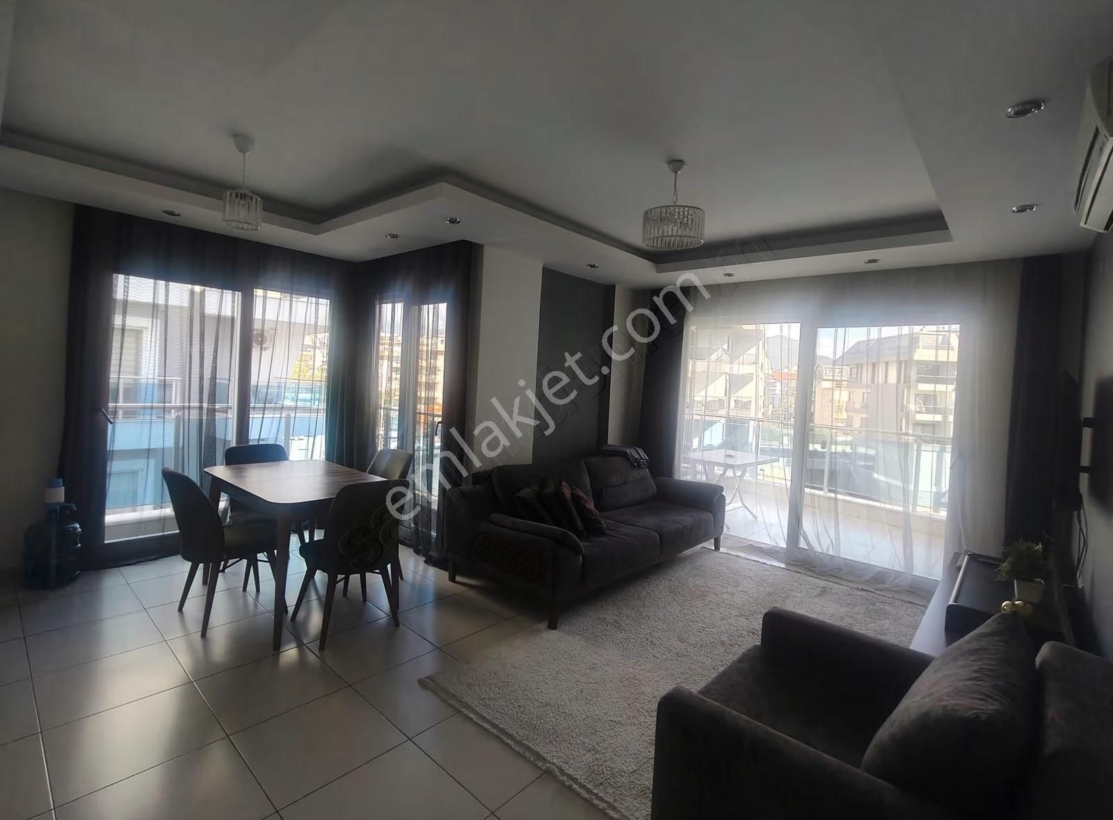 Oba Hastane Bölgesinde 1+1 Eşyalı Crystal Nova Sitesi - Görsel 2