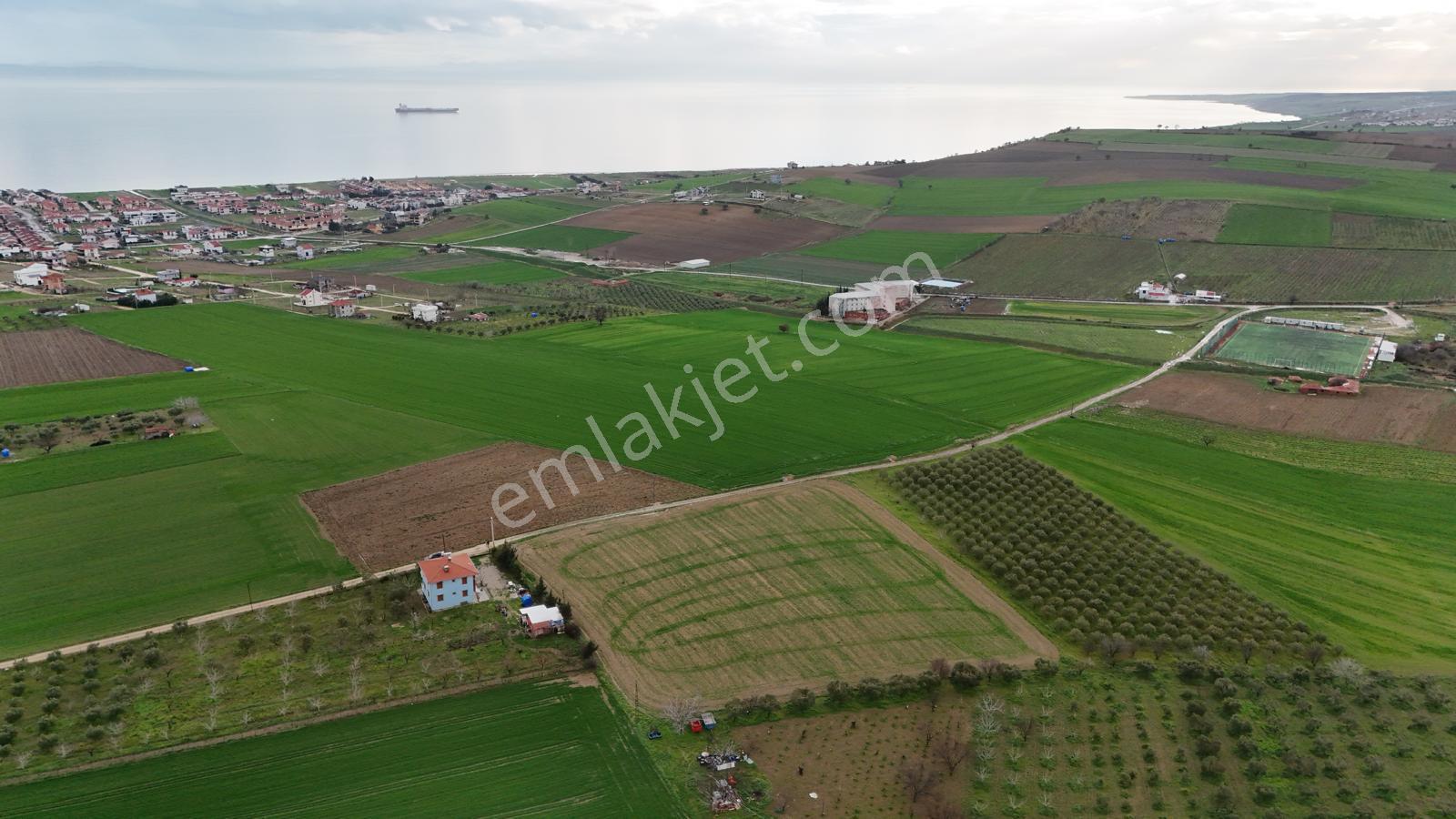 Şarköy İstiklal Mh. Deniz Manzaralı Kadastral Yola Cephe 9.389 M Arsa Satılık - Görsel 5