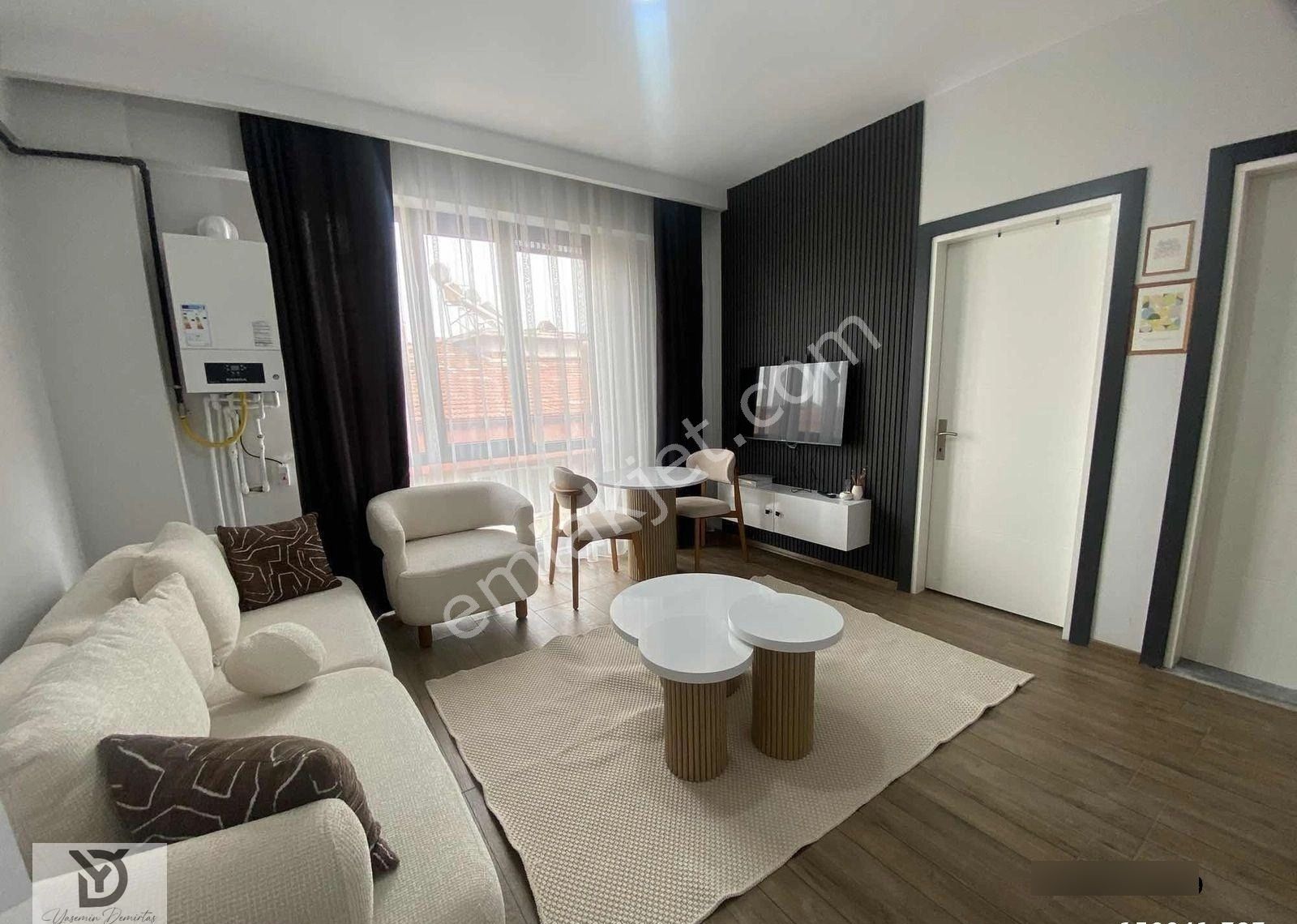 Denizli Bağbaşı'nda Ata Avm Karşısı Kiralık Lüks 1+1 Apart - Görsel 16