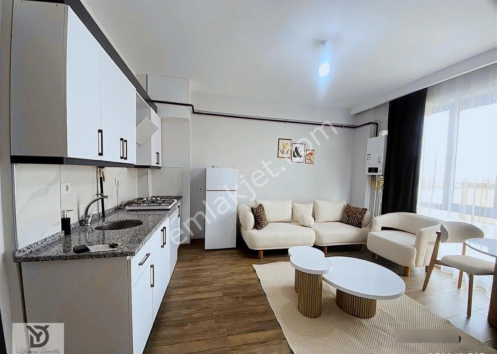 Denizli Bağbaşı'nda Ata Avm Karşısı Kiralık Lüks 1+1 Apart - Görsel 12