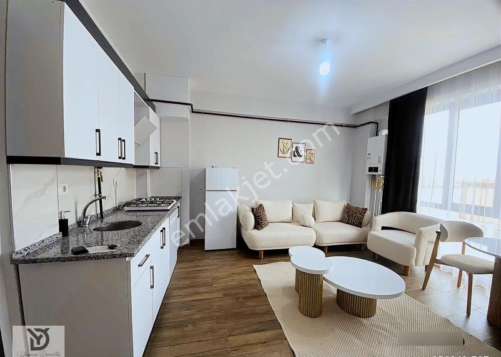 Denizli Bağbaşı'nda Ata Avm Karşısı Kiralık Lüks 1+1 Apart - Görsel 19